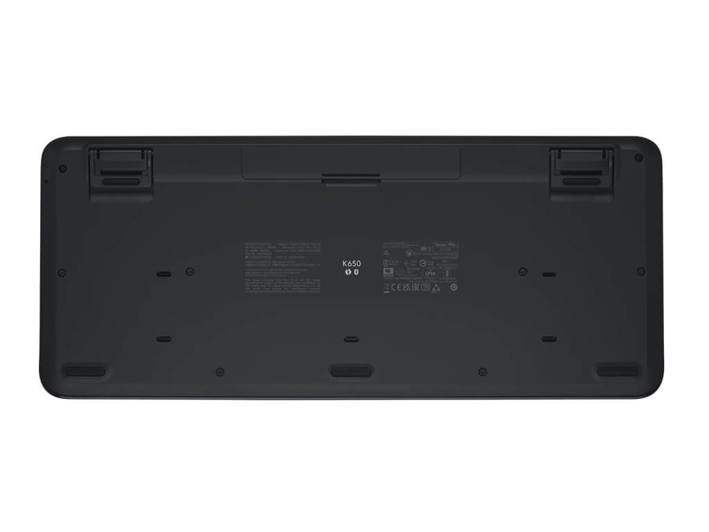Tipkovnica Logitech K650 Signature, Wireless, USB, grafitna, SLO g.