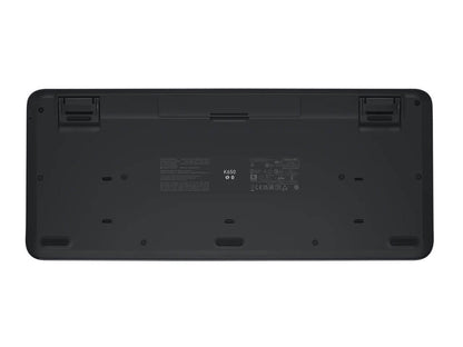Tipkovnica Logitech K650 Signature, Wireless, USB, grafitna, SLO g.