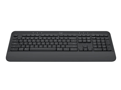 Tipkovnica Logitech K650 Signature, Wireless, USB, grafitna, SLO g.