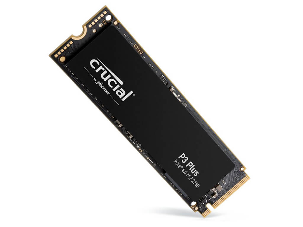 SSD 4TB M.2 80mm PCI-e 4.0 x4 NVMe, 3D NAND, CRUCIAL P3 Plus (CT4000P3PSSD8)