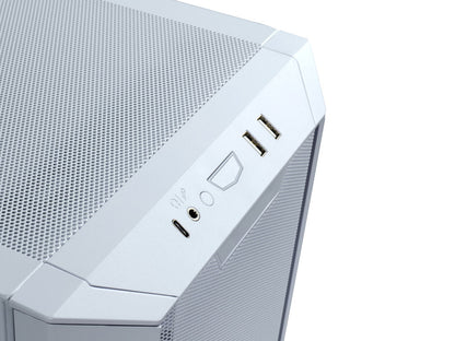 Računalniško ohišje ATX Lian Li LANCOOL III Mesh Midi-Tower, kaljeno steklo, belo
