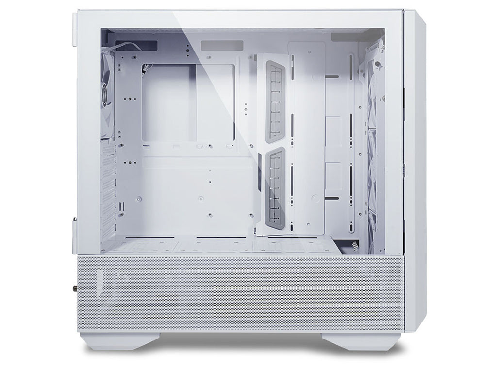 Računalniško ohišje ATX Lian Li LANCOOL III Mesh Midi-Tower, kaljeno steklo, belo