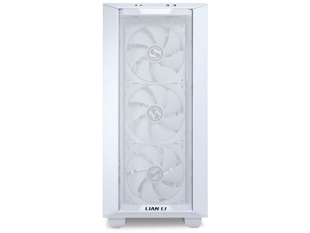 Računalniško ohišje ATX Lian Li LANCOOL III Mesh Midi-Tower, kaljeno steklo, belo