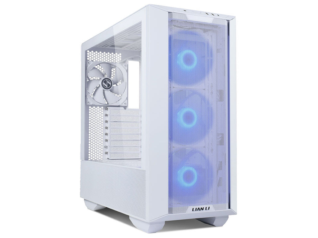 Računalniško ohišje ATX Lian Li LANCOOL III Mesh RGB Midi-Tower, kaljeno steklo, belo