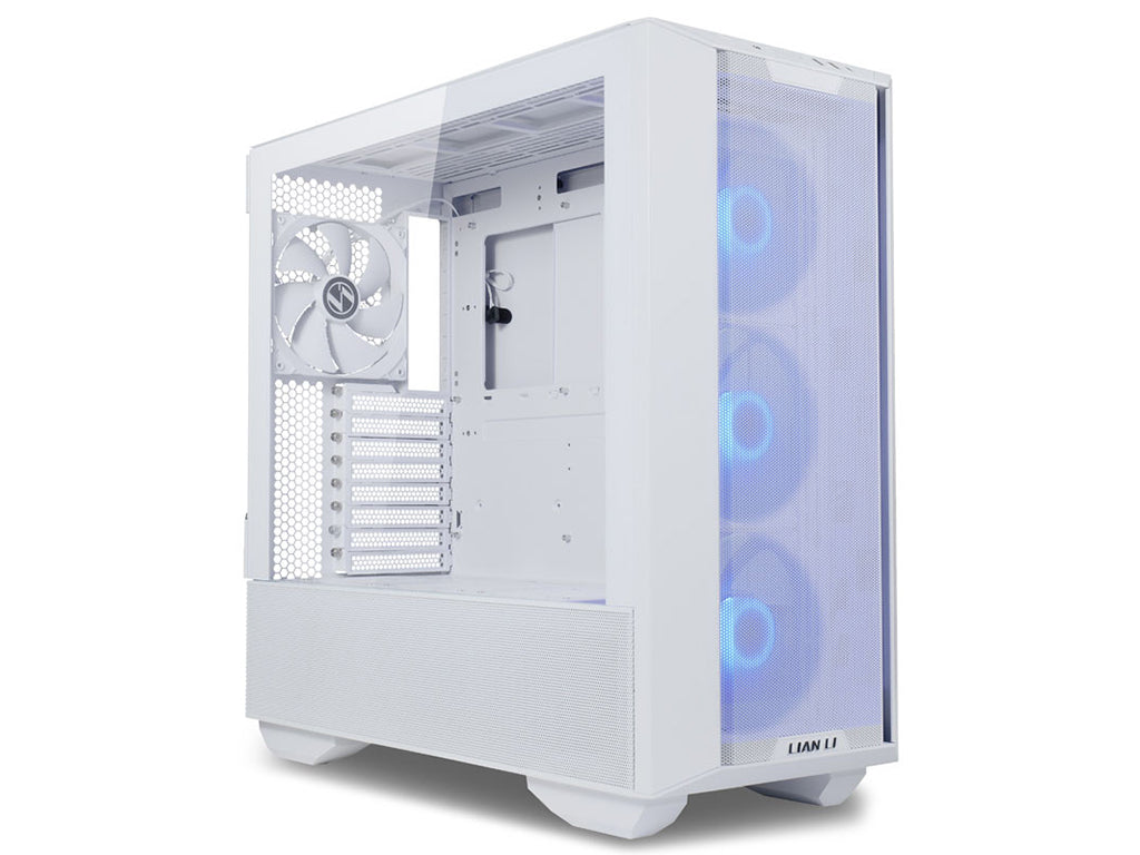 Računalniško ohišje ATX Lian Li LANCOOL III Mesh RGB Midi-Tower, kaljeno steklo, belo