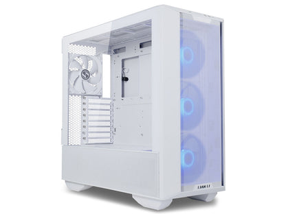 Računalniško ohišje ATX Lian Li LANCOOL III Mesh RGB Midi-Tower, kaljeno steklo, belo