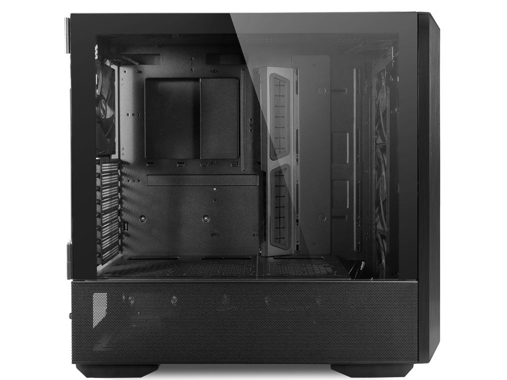 Računalniško ohišje ATX Lian Li LANCOOL III Mesh RGB Midi-Tower, kaljeno steklo, črno