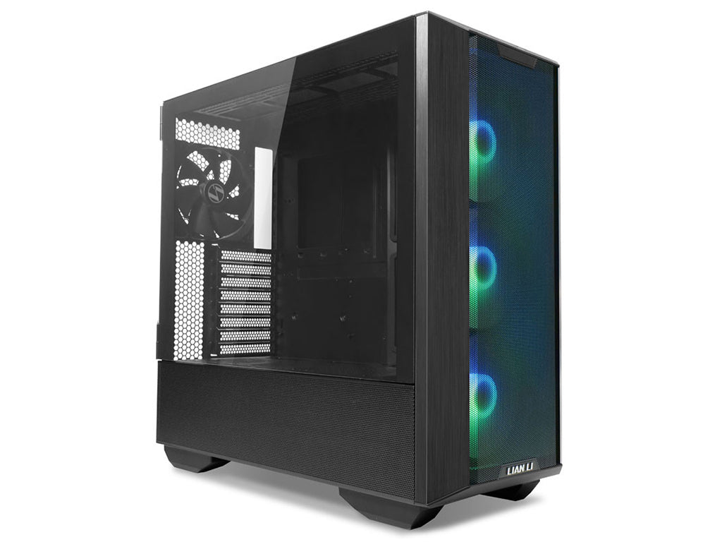 Računalniško ohišje ATX Lian Li LANCOOL III Mesh RGB Midi-Tower, kaljeno steklo, črno