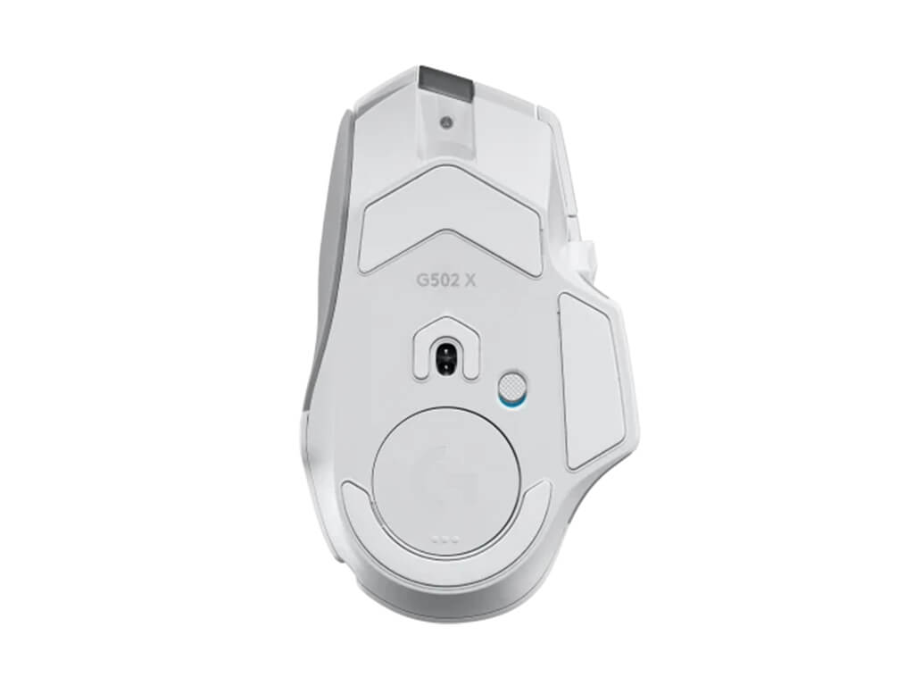 Miška Logitech G502 X Lightspeed, bela