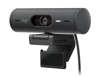 Kamera Logitech Brio 500, grafitna, USB
