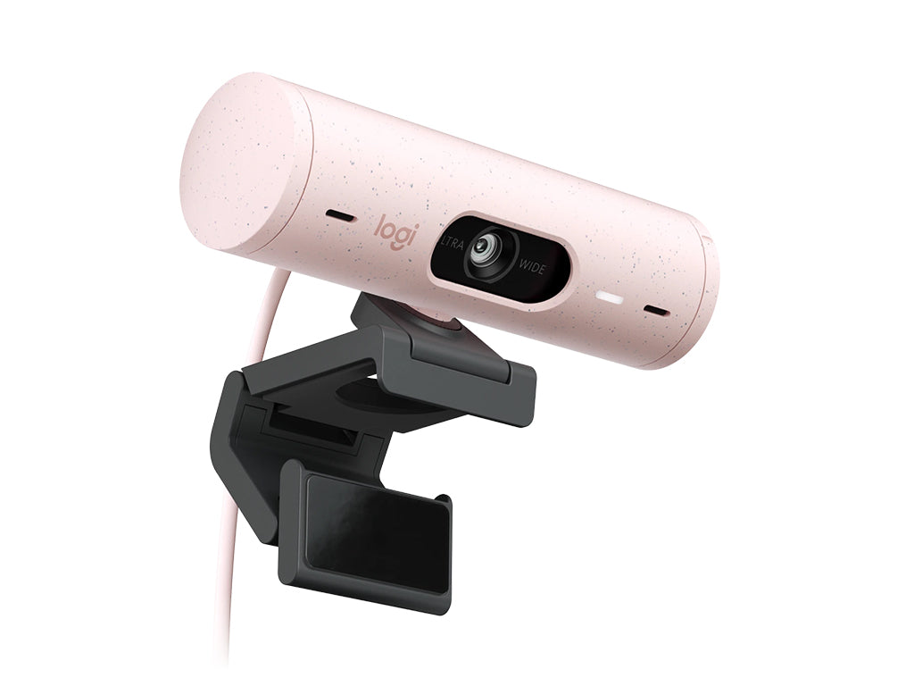 Kamera Logitech Brio 500, roza, USB