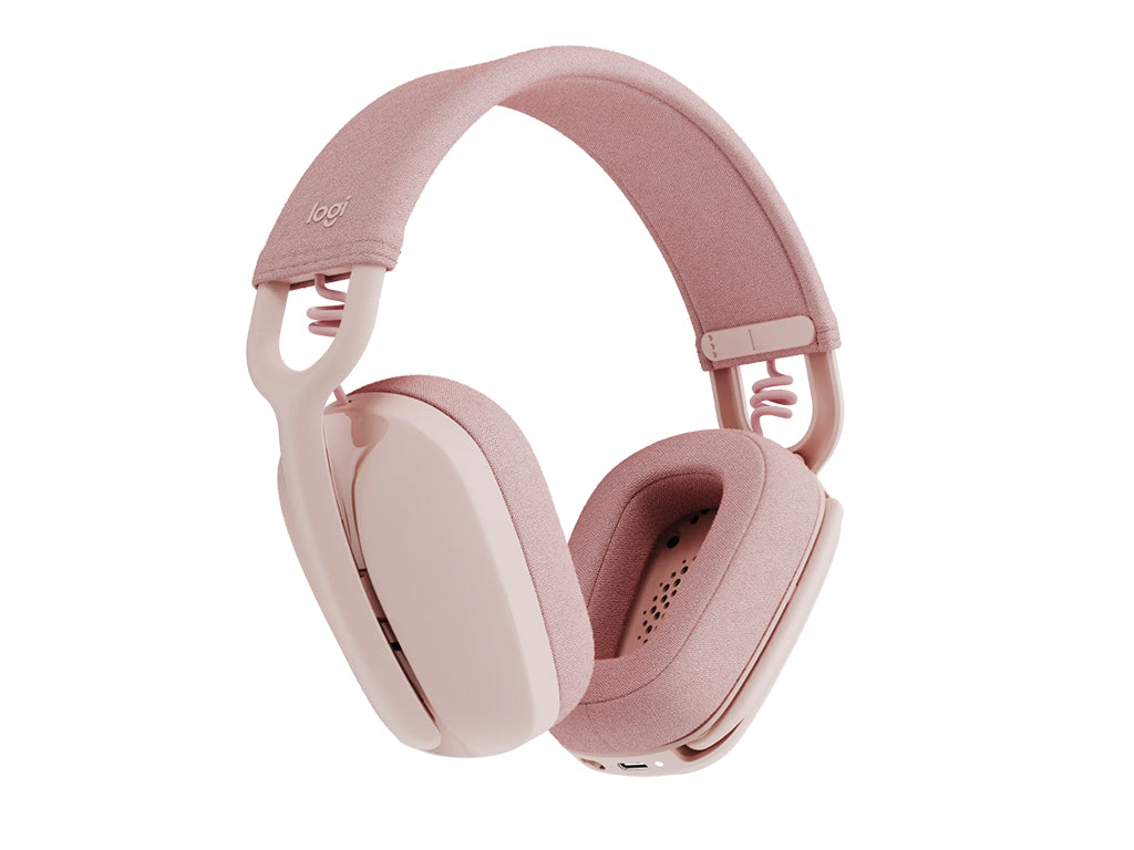 Slušalke Logitech Zone Vibe 100, roza