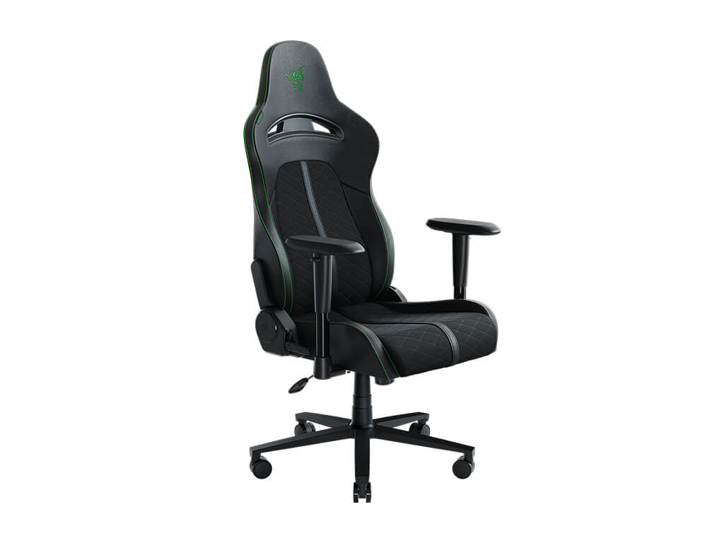 Igralni stol Razer Enki X črn, zelen