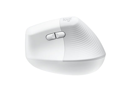 Miška Logitech Lift for Mac Vertical Ergonomic, bela