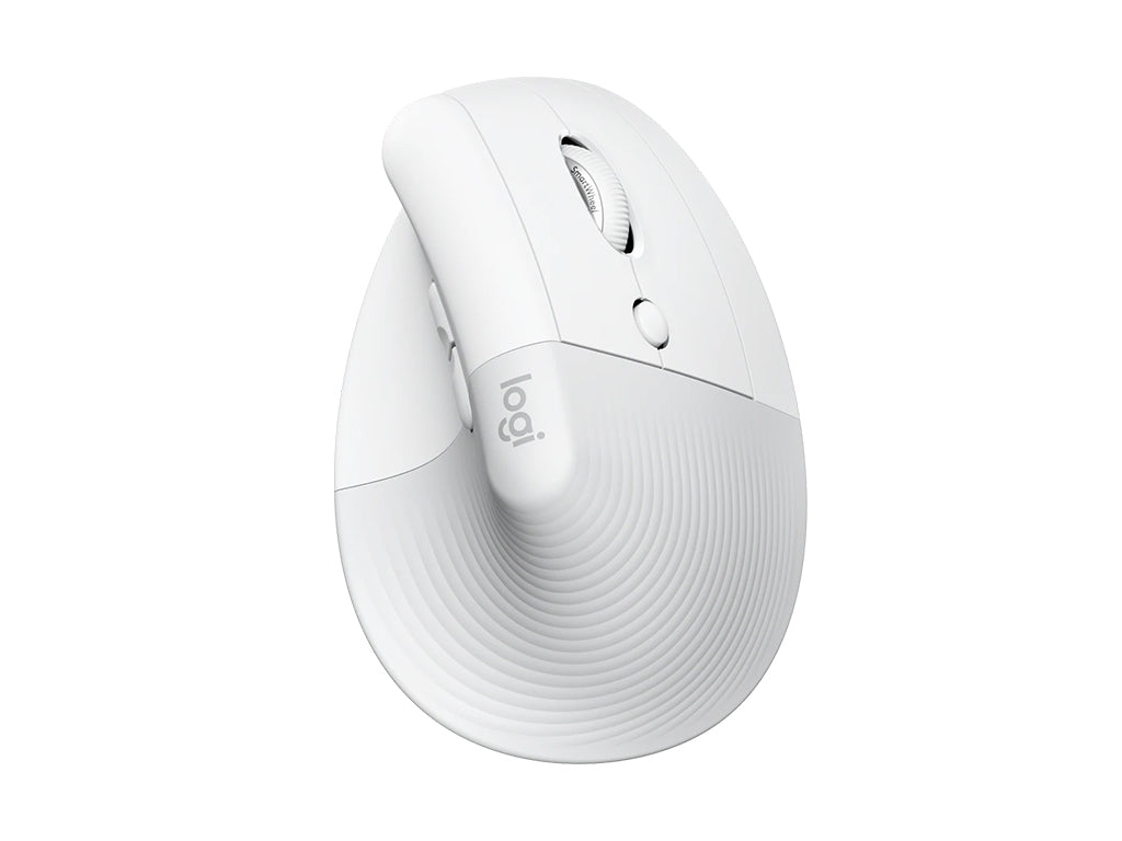 Miška Logitech Lift for Mac Vertical Ergonomic, bela