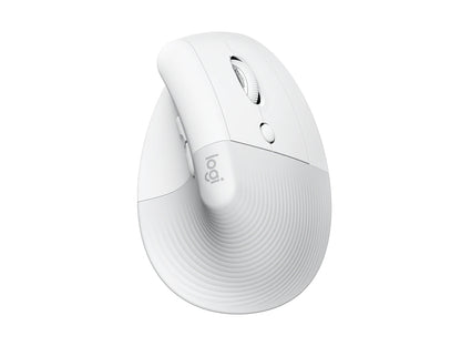 Miška Logitech Lift for Mac Vertical Ergonomic, bela