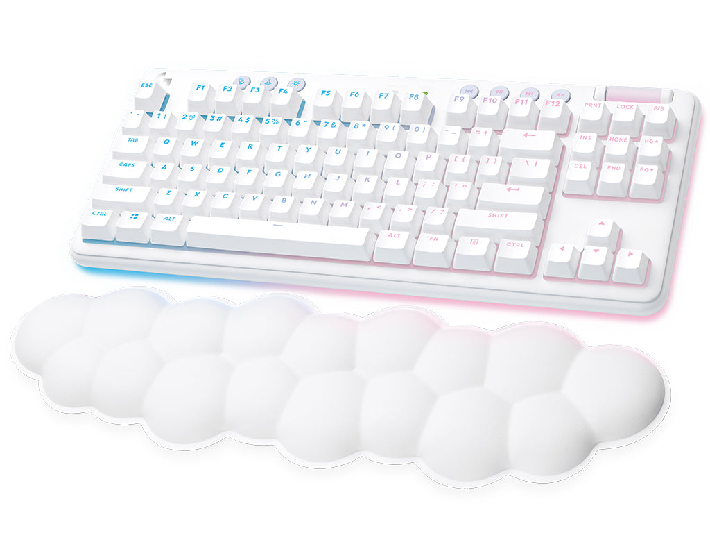 Tipkovnica Logitech G715 TKL Wireless, Tactile, RGB, Bluetooth, bela, SLO g.