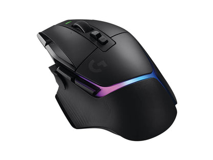 Miška Logitech G502 X PLUS, Wireless, RGB, črna, Premium