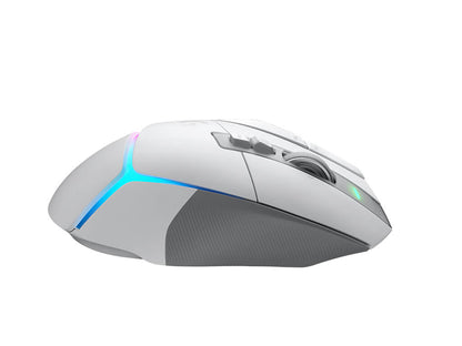 Miška Logitech G502 X PLUS, Wireless, RGB, bela, Premium