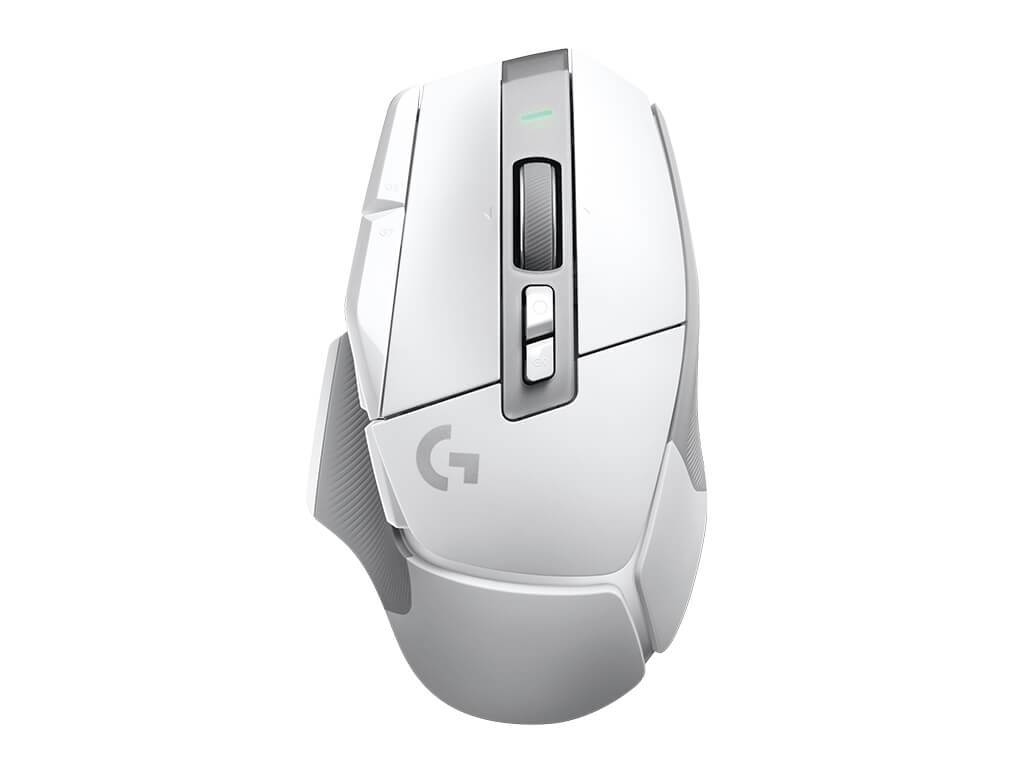 Miška Logitech G502 X Lightspeed, bela