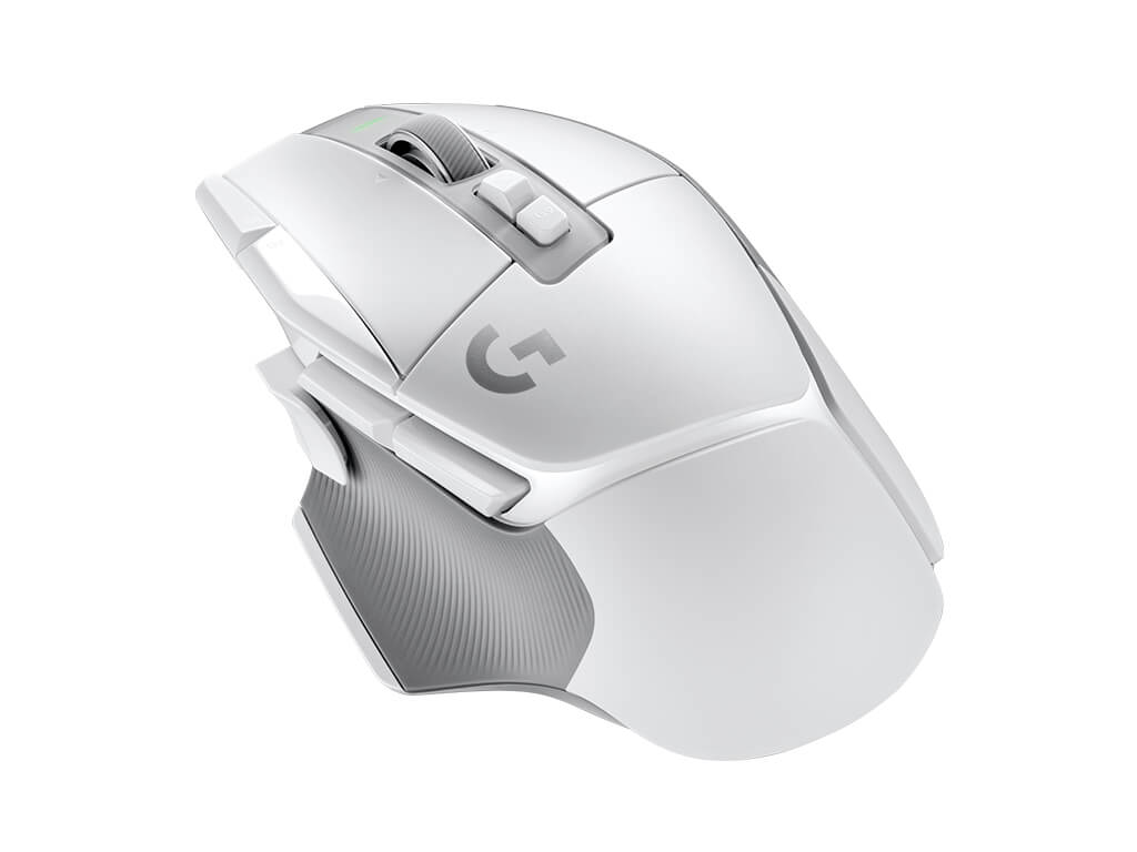 Miška Logitech G502 X Lightspeed, bela