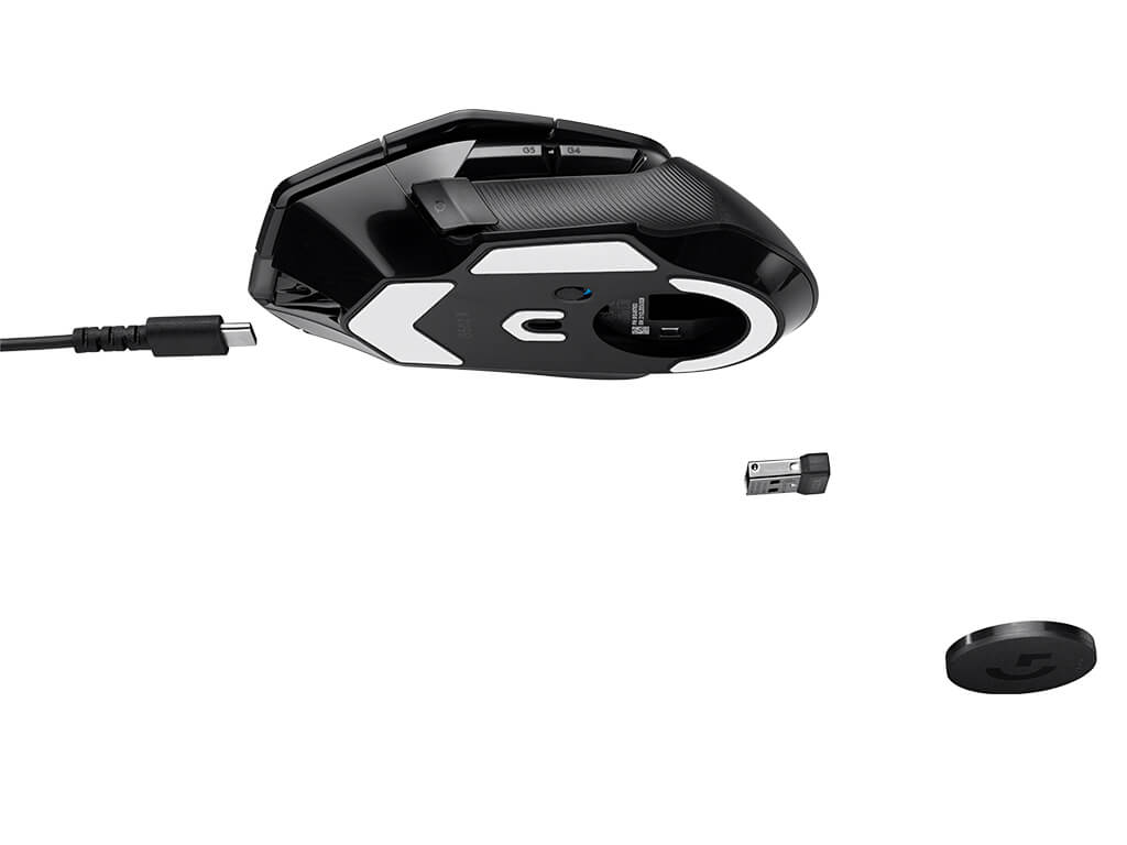 Miška Logitech G502 X Lightspeed, črna