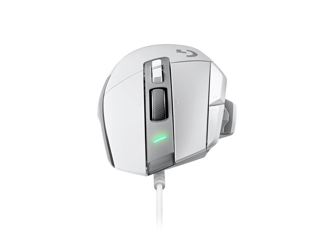 Miška Logitech G502 X, bela