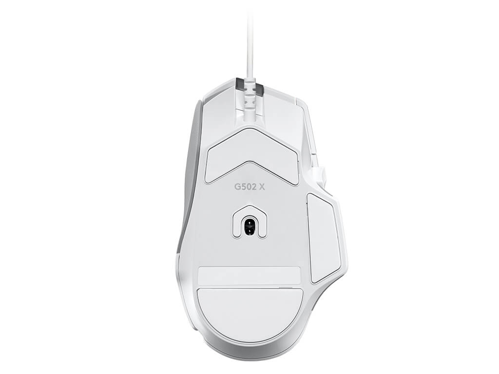 Miška Logitech G502 X, bela
