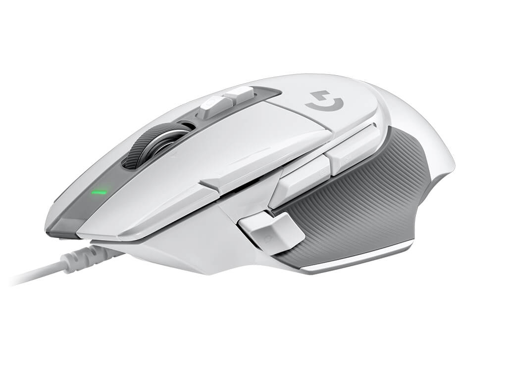 Miška Logitech G502 X, bela