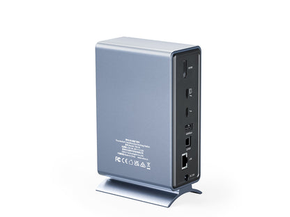 Priključna postaja USB-C Thunderbolt 3, 15 v 1, 5xUSB-A, 2xTB3, 2xUSB-C, DP, RJ45, SD+TF, napajanje, ORICO TB3-S4