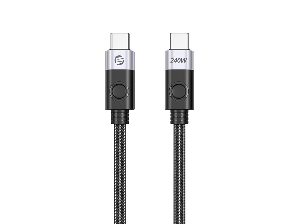 Kabel USB-C v USB-C, USB 4, 40Gbps, 240W PD, 8K 60Hz, 1m, ORICO CC240-40