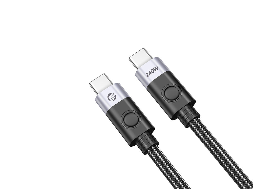 Kabel USB-C v USB-C, USB 4, 40Gbps, 240W PD, 8K 60Hz, 1m, ORICO CC240-40