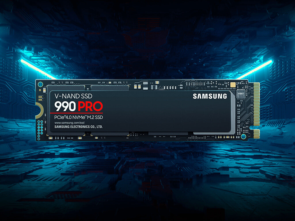SSD 2TB M.2 80mm PCI-e 4.0 x4 NVMe, V-NAND, Samsung 990 PRO (MZ-V9P2T0BW)