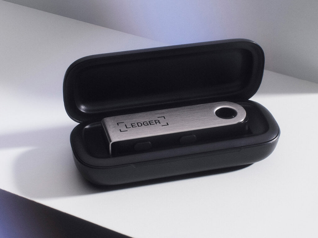 Zaščitni ovitek za strojno denarnico Ledger Nano X Case, črn