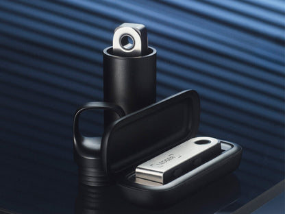 Zaščitna kapsula za strojno denarnico Ledger NANO X Pod, črna