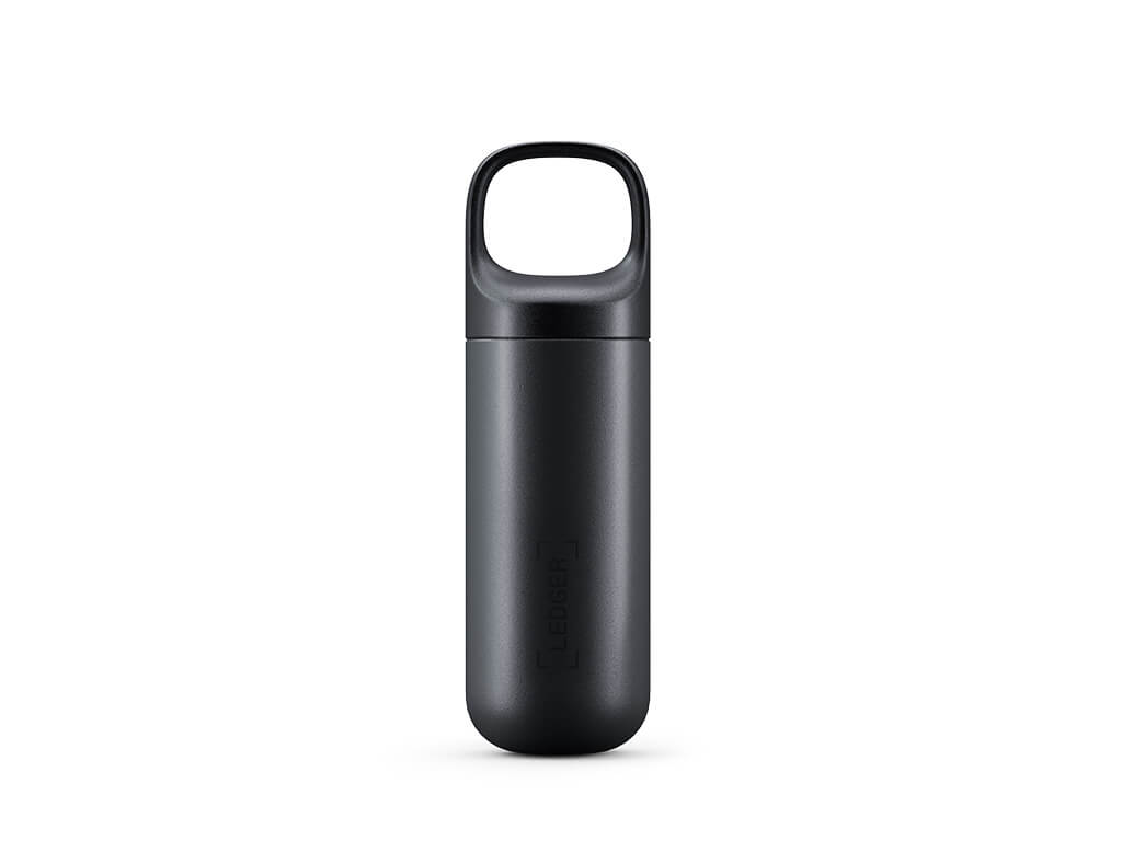 Zaščitna kapsula za strojno denarnico Ledger NANO X Pod, črna