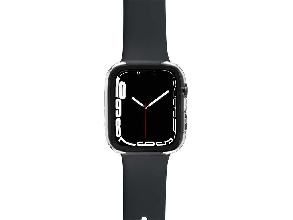 Zaščitno steklo in ovitek Gecko za Apple Watch 7/8 45 mm, transparenten, V10A11C0