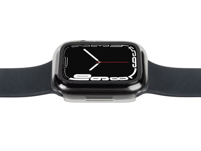Zaščitno steklo in ovitek Gecko za Apple Watch 7/8 45 mm, transparenten, V10A11C0