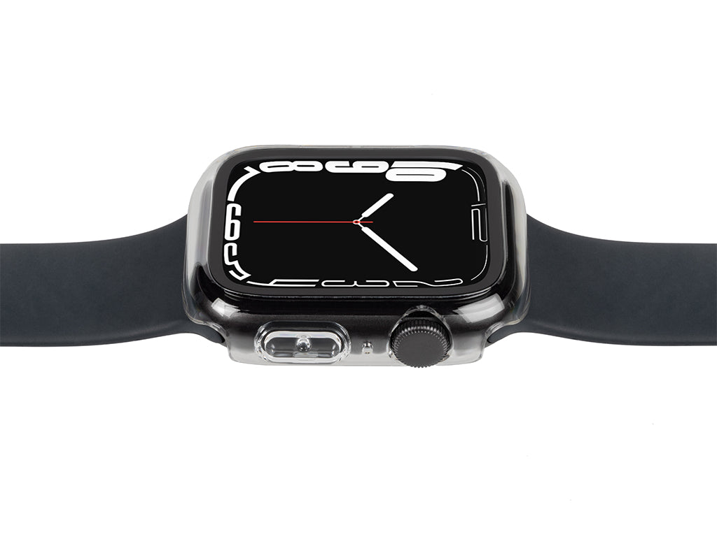 Zaščitno steklo in ovitek Gecko za Apple Watch 7/8 45 mm, transparenten, V10A11C0