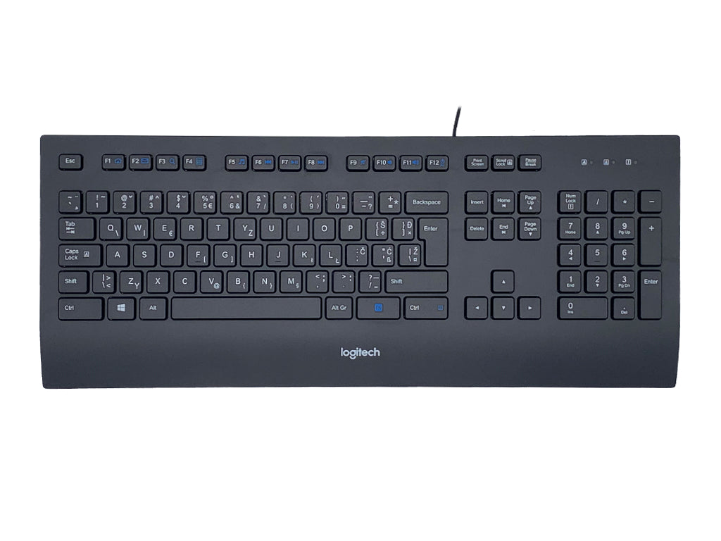 Tipkovnica K280e Comfort, Logitech, USB, SLO t.