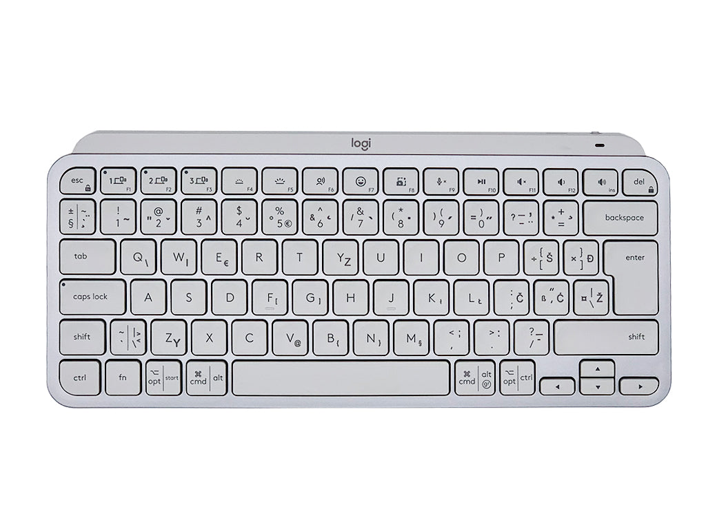 Tipkovnica Logitech MX Keys Mini, bela, SLO g.
