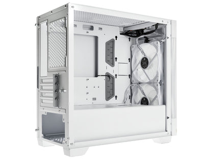 Računalniško ohišje Lian Li LANCOOL 205M Mesh, Micro-ATX, kaljeno steklo, belo