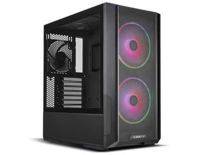 Računalniško ohišje ATX Lian Li LANCOOL 216, Midi-Tower, ARGB, kaljeno steklo, črno
