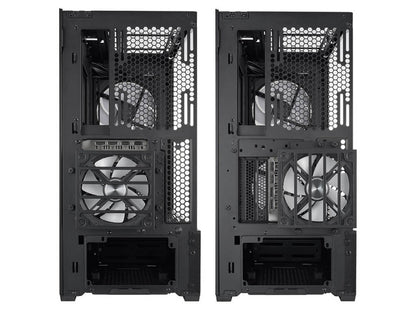 Računalniško ohišje ATX Lian Li LANCOOL 216, Midi-Tower, ARGB, kaljeno steklo, črno