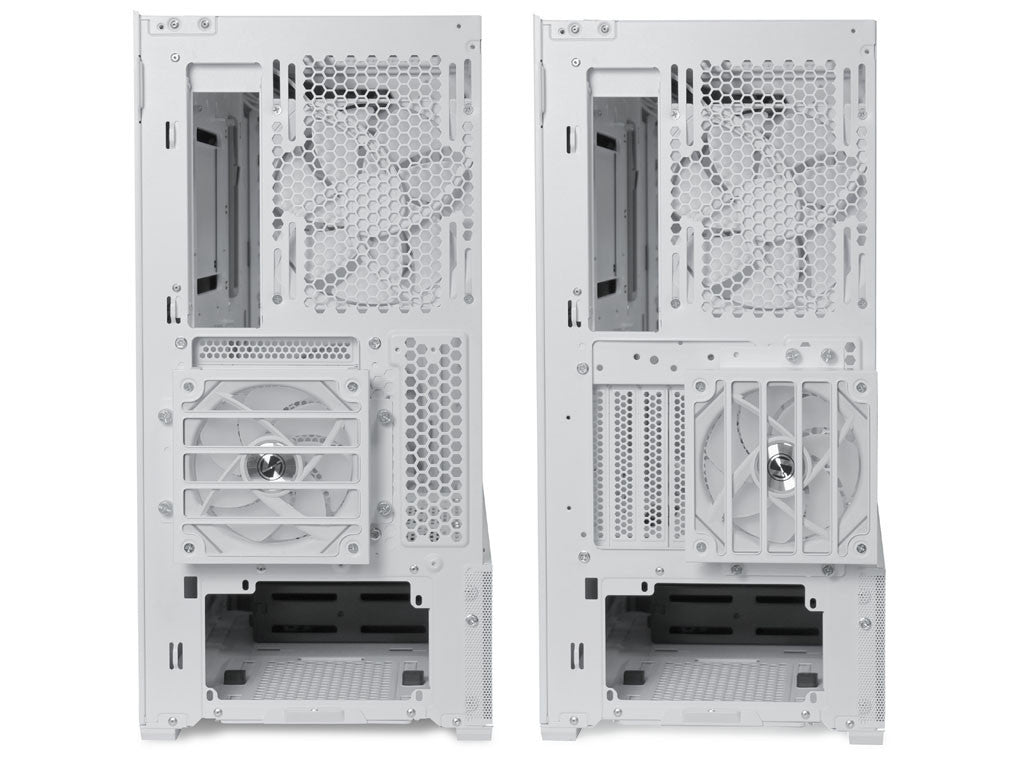 Računalniško ohišje ATX Lian Li LANCOOL 216, Midi-Tower, ARGB, kaljeno steklo, belo