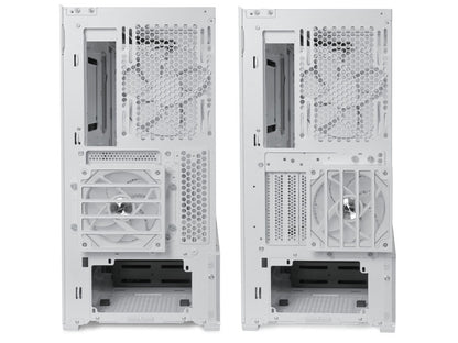 Računalniško ohišje ATX Lian Li LANCOOL 216, Midi-Tower, ARGB, kaljeno steklo, belo