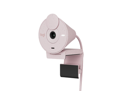 Kamera Logitech Brio 300, roza, USB