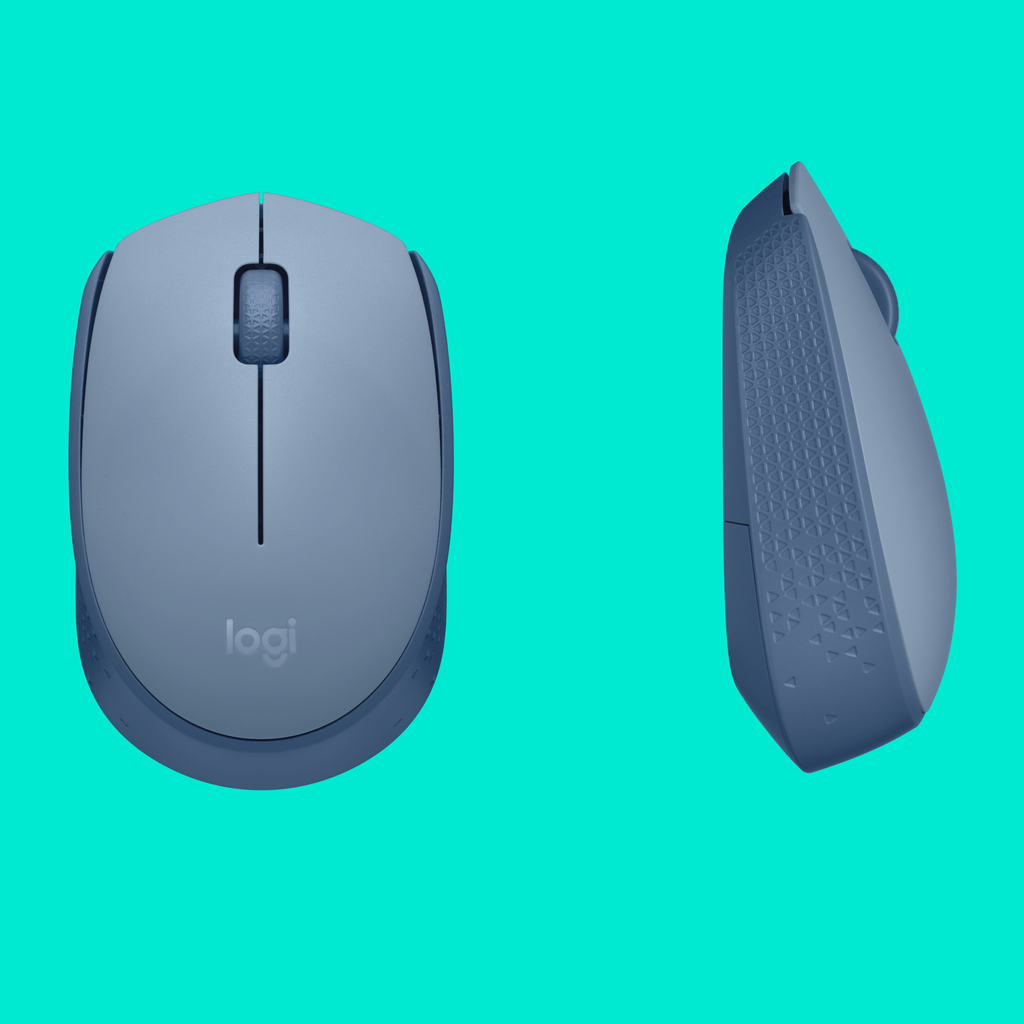 Miška Logitech M171 Wireless, siva