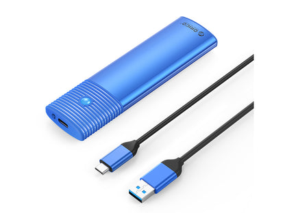 Zunanje ohišje za M.2 SATA 2230-2280 v USB 3.2 Gen1 Type-C, 5Gbps, aluminij, modro, ORICO PWM2