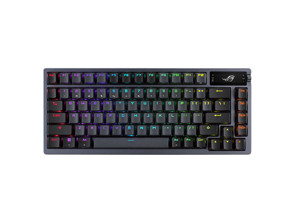Tipkovnica ASUS ROG Azoth Wireless, ROG NX Red, PBT, OLED, RGB, USB, US